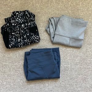 Bundle 3 Athleta Cropped Leggings Size XS